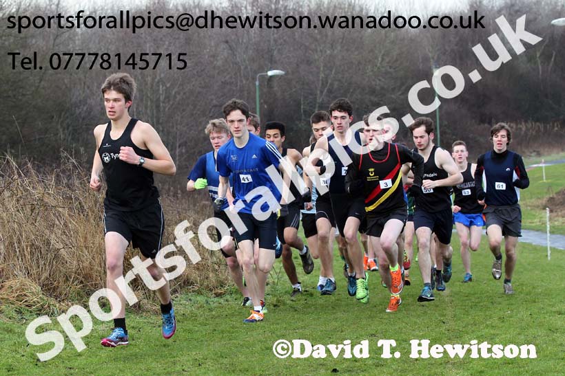 Northumberland Schools Cross Country, Temple Park, South Shields. Photo: David T. Hewitson/Sports for All Pics